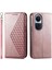 Oppo Oppo 10 5g Günlük Kullanım Için Flip Case Eşkenar Dörtgen Şekli Cüzdan Standı El (Yurt Dışından) 1