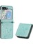 Samsung Galaxy Z Flip5 Pu Deri Kart Tutucu Bilek Kayışı Için Filp Durumda (Yurt Dışından) 1