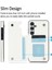 Kart ile Samsung Galaxy S24 Artı Kart Yuvaları Pu Deri Için Cüzdan Kılıf (Yurt Dışından) 4