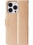 IPhone 15 Için Filp Durumda Pro Manyetik Kapatma Kart Tutucu Pu Deri Bilek (Yurt Dışından) 3