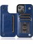 Kart Tutucu Kickstand Kart Yuvaları Pu ile IPhone 13 Mini Için Cüzdan Kılıf (Yurt Dışından) 4