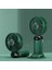 1 Adet Mini Taşınabilir Fan, El Tipi Fan Kişisel Mini Fan USB Şarj Edilebilir 5 Hızlı, 90° Katlanabilir Pil LED Ekranlı, Okul Malzemeleri Için Masaüstü Fan Çalışma Süresi (Yurt Dışından) 1