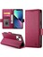 IPhone 13 Için Flip Case Mini Kartvizit Yuvaları Cüzdan Günlük Kullanım Flip (Yurt Dışından) 3