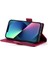 IPhone 13 Için Flip Case Mini Kartvizit Yuvaları Cüzdan Günlük Kullanım Flip (Yurt Dışından) 5