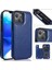 Kart Tutucu Kickstand Kart Yuvaları ile IPhone 14 Artı Cüzdan Durumda Pu (Yurt Dışından) 1