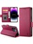 IPhone 14 Için Flip Case Pro Max Cüzdan Flip Kartvizit Yuvaları Günlük Kullanım (Yurt Dışından) 1