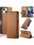 IPhone 13 Için Flip Case Mini Kartvizit Yuvaları Cüzdan Günlük Kullanım Flip (Yurt Dışından) 1