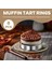 8 Adet 4.1 Inç Muffin Tart Yüzükler Çift Tart Yüzük Paslanmaz Çelik Yuvarlak Halka Kalıp Ev Pişirme Için (Yurt Dışından) 4