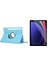 Samsung Tab S9 Fe Plus Uyumlu 360 Derece Döner Standlı Kılıf + Temperli Kırılmaz Cam FC012 1
