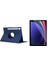 Samsung Tab S9 ile Uyumlu 360 Derece Döner Standlı Kılıf + Temperli Kırılmaz Cam FC012 1