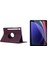 Samsung Tab S9 ile Uyumlu 360 Derece Döner Standlı Kılıf + Temperli Kırılmaz Cam FC012 1