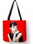 Xifu Shop B No.7 Tarzı Kadınlar Için Özel Tasarım Çanta Eco Keten Alışveriş Çantası Audrey Hepburn Baskılı Yeniden Kullanılabilir Alışveriş Çantaları Bayanlar Moda El Çantası (Yurt Dışından) 1