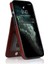 IPhone 12 Pro Kart Tutucu Premium Deri Manyetik Toka ile Uyumlu (Yurt Dışından) 3