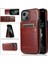 Kredi ile IPhone 13 Mini Premium Deri Çanta Cüzdan ile Uyumlu (Yurt Dışından) 1