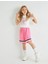 Şort Renk Bloklu Beli Lastikli 2