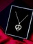Alâ Silver Jewellery Anne Çocuk Kalp Taşlı Tasarım 925 Ayar Gümüş Kolye 1