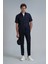 Karl Spor Erkek Chino Pantolon Slim Fit Siyah 3