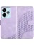 Xiaomi Redmi 13 Için Flip Case Geometrik Desen Darbeye Deri Kılıf Pu (Yurt Dışından) 1