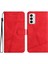 Samsung Galaxy M23 5g Flip Case Için Folio Bilek Kayışı Kart Yuvaları Pu (Yurt Dışından) 1