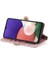 Samsung Galaxy A22 5g Için Flip Case Darbeye Basit Iş Cüzdan (Yurt Dışından) 4