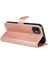 Kredi Kartı Yuvası ile IPhone 12 Mini Yüksek Kaliteli Deri Için Flip Case (Yurt Dışından) 3