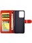 Xiaomi Redmi Not 12 Için Flip Case 4g Kickstand Manyetik Kapatma Kartı Pu (Yurt Dışından) 3