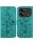 Tecno Pova 6 Pro 5g Kickstand Manyetik Cüzdan Kabartmalı Zambak Için Flip Case (Yurt Dışından) 1