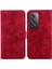 Oppo Oppo 12 Pro 5g Için Flip Case Kart Tutucu Manyetik Kabartmalı Zambak (Yurt Dışından) 1