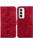 Oppo Oppo 12 5g Kabartmalı Zambak Manyetik Kart Tutucu Kickstand Için Flip Case (Yurt Dışından) 1