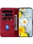 Oppo Oppo 12 5g Kabartmalı Zambak Manyetik Kart Tutucu Kickstand Için Flip Case (Yurt Dışından) 5