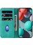 Onur Magic6 Pro Pu Deri Kart Yuvası Fonksiyonu Için Telefon Kılıfı Kabartmalı (Yurt Dışından) 3