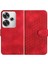 Xiaomi Poco F6 Için Flip Case Pu Deri Kapak Çevirin Geometrik Desen Kartı (Yurt Dışından) 1