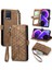 Realme 8 Pro Flip Kapak Için Flip Case Cüzdan Darbeye Deri Kılıf (Yurt Dışından) 1