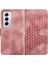 Oppo Flip 12 5g Geometrik Desen Flip Iş Pu Deri Için Flip Case (Yurt Dışından) 1