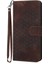 Oppo Flip 12 5g Geometrik Desen Flip Iş Pu Deri Için Flip Case (Yurt Dışından) 5
