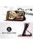 IPhone 16 Için Flip Case Pro Max Flip Iş Geometrik Desen Manyetik (Yurt Dışından) 3