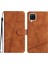 Samsung Galaxy A12 Flip Folio Kart Yuvaları Için Flip Case Tutucu Manyetik Pu (Yurt Dışından) 5