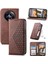 Realme 12 5g El Kayışı Standı Için Flip Case Günlük Kullanım Eşkenar Dörtgen Şekli Cüzdan (Yurt Dışından) 4