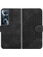 Realme C65 Flip Iş Geometrik Desen Pu Deri Flip Case (Yurt Dışından) 1