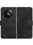 Realme 12 5g Flip Iş Pu Deri Flip Kapak Için Flip Case Geometrik (Yurt Dışından) 1