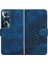 Realme C65 Flip Iş Geometrik Desen Pu Deri Flip Case (Yurt Dışından) 1