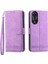 Oppo A78 5g Premium Kart Yuvaları Için Flip Case Bileklik Manyetik Kapatma (Yurt Dışından) 1