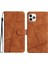 IPhone 11 Için Flip Case Pro Cüzdan Pu Deri Flip Folio Bilek Kayışı Tam (Yurt Dışından) 5
