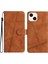 IPhone 13 Için Flip Case Mini Bilek Kayışı Tam Koruma Cüzdan Pu Deri (Yurt Dışından) 1