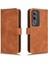 Oppo A3 Pro Kickstand Kart Yuvaları Tutucu Cüzdan Yan Pu Için Flip Case (Yurt Dışından) 1