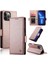 IPhone 13 Için Flip Case Pro Max Kartvizit Yuvaları Cüzdan Günlük Kullanım Flip (Yurt Dışından) 1