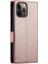 IPhone 13 Için Flip Case Pro Max Kartvizit Yuvaları Cüzdan Günlük Kullanım Flip (Yurt Dışından) 5