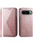 Google Pixel 9 El Kayışı Günlük Kullanım Eşkenar Dörtgen Şekli Cüzdan Için Flip Case (Yurt Dışından) 1