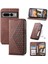 Google Piksel 7 Pro Cüzdan Standı Için Flip Case Günlük Kullanım El Kayışı Eşkenar Dörtgen (Yurt Dışından) 1