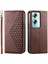 Oppo A79 5g Için Flip Case Standı Cüzdan Eşkenar Dörtgen Şekli Günlük Kullanım El Kayışı (Yurt Dışından) 1